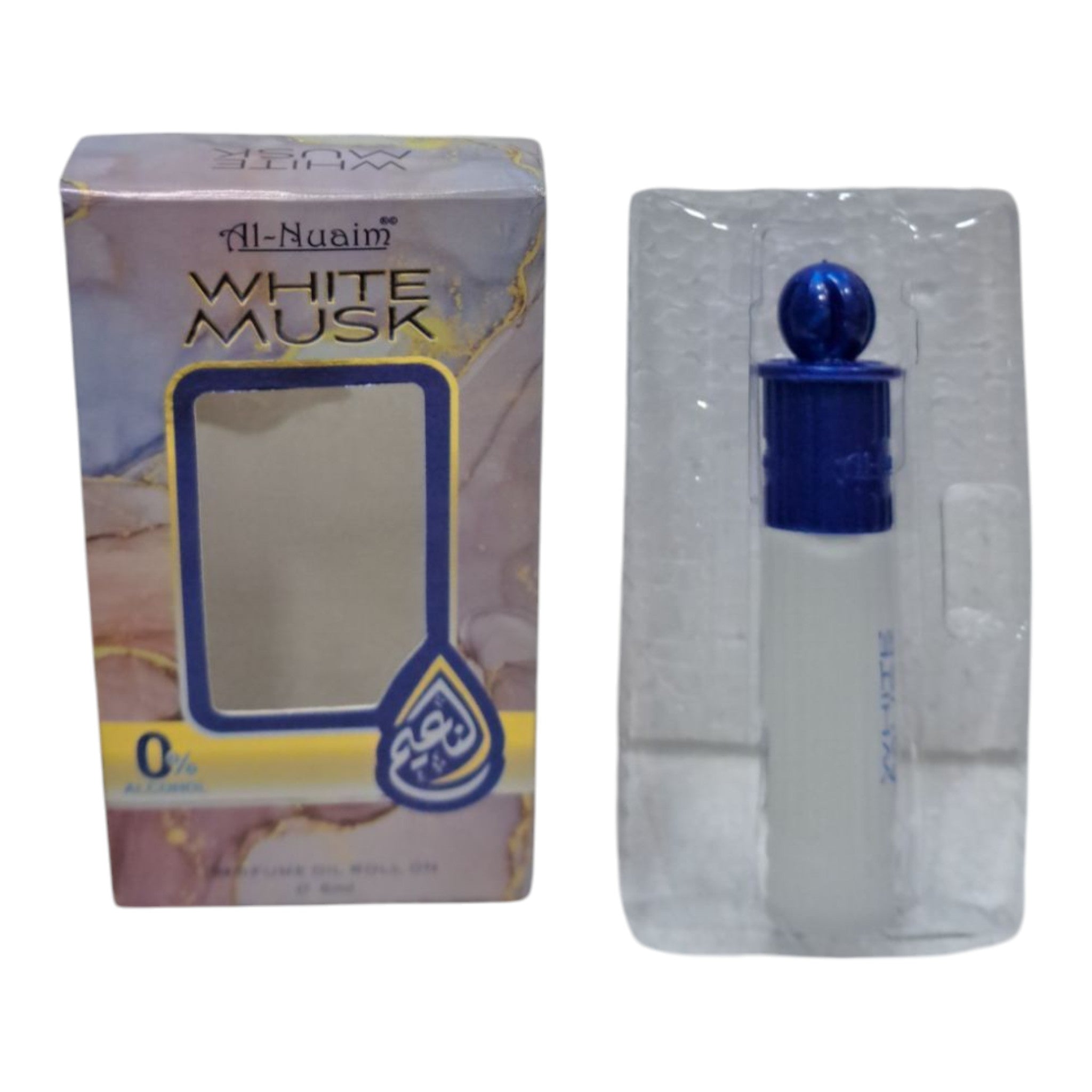 Al-Nuaim White Musk Attar 6ml – Fresh, Alcohol-Free Perfume Oil for Me