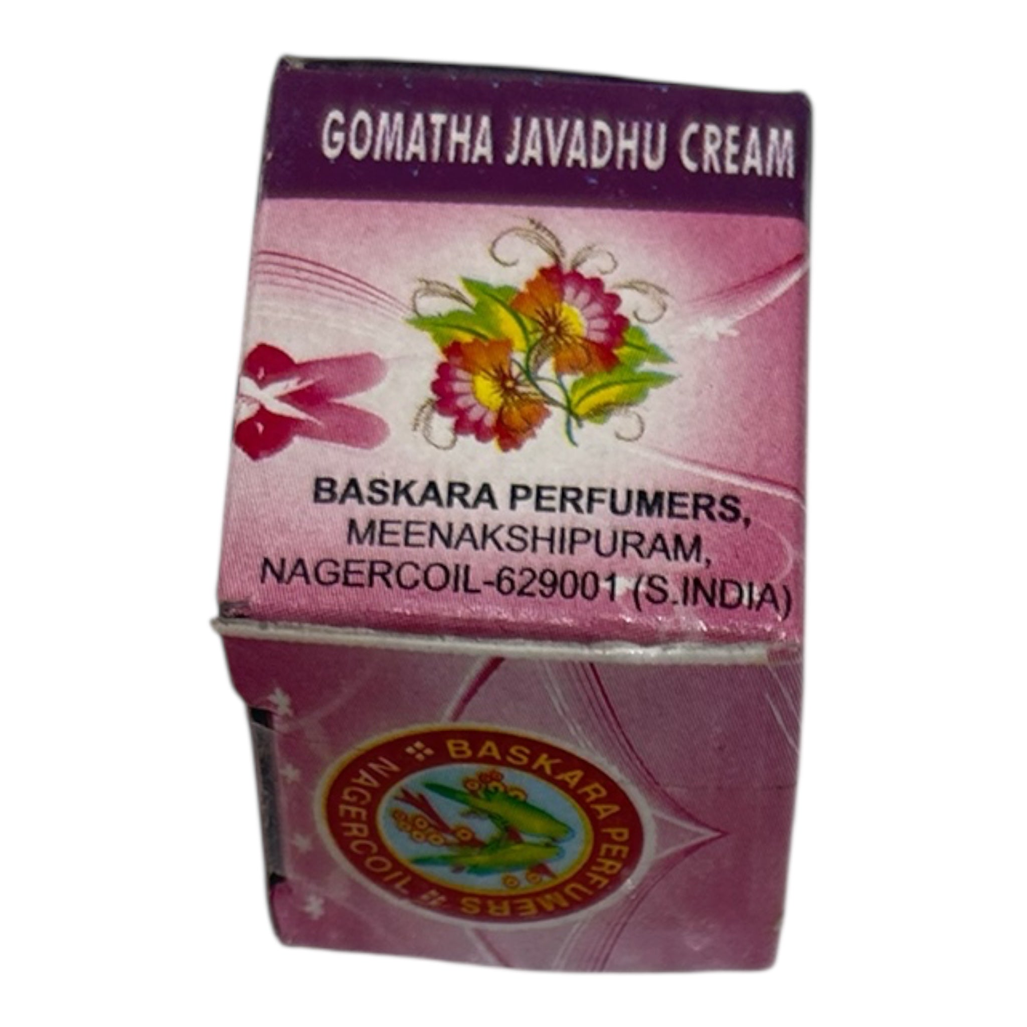 Gomatha Javadhu Cream 3 gms – Traditional Herbal Fragrance Cream for Daily Use கோமாதா ஜவ்வாது வாசனை களிம்பு