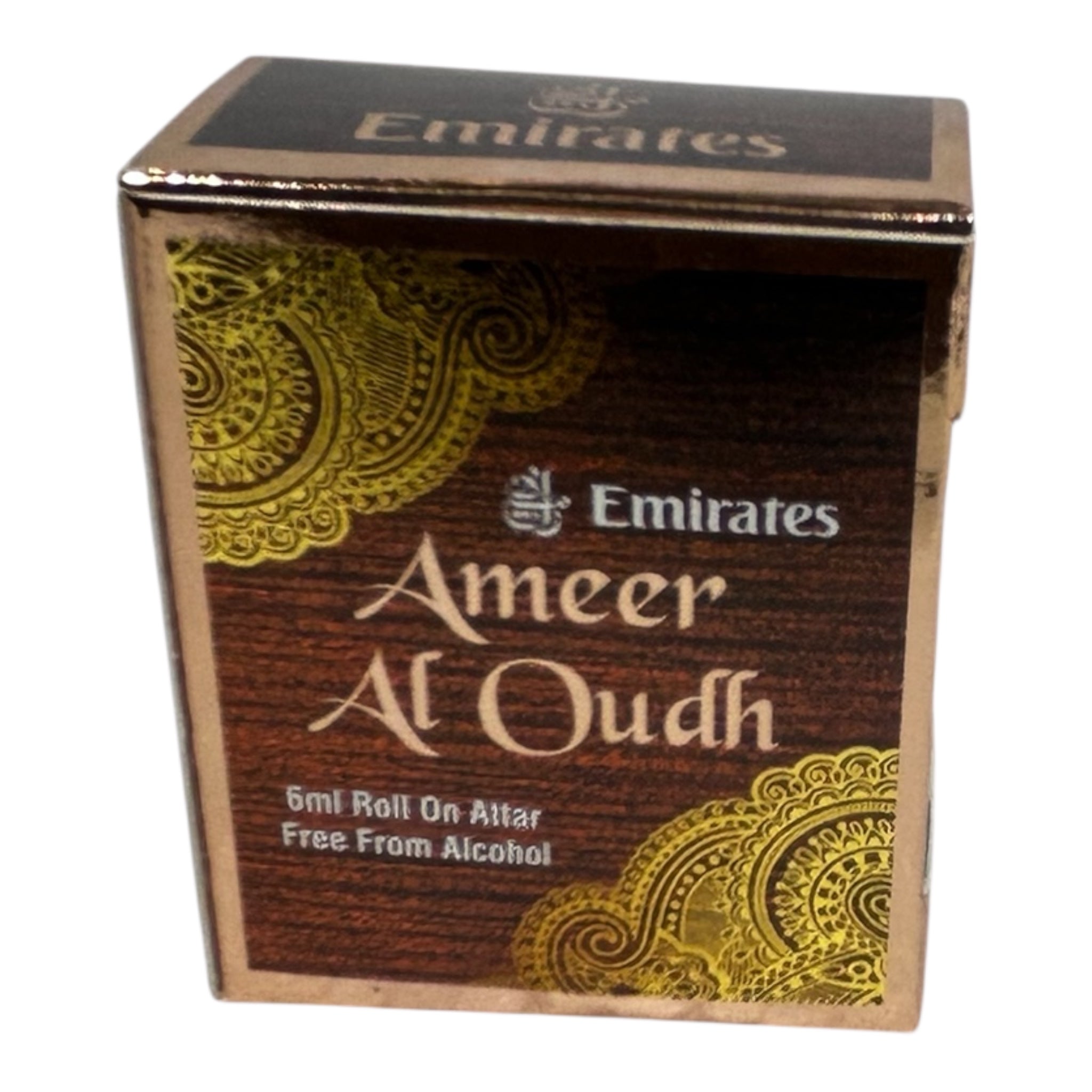 Emirates Al Ameer Oudh Roll On Attar – Long-Lasting Arabic Perfume Oil 6 ml