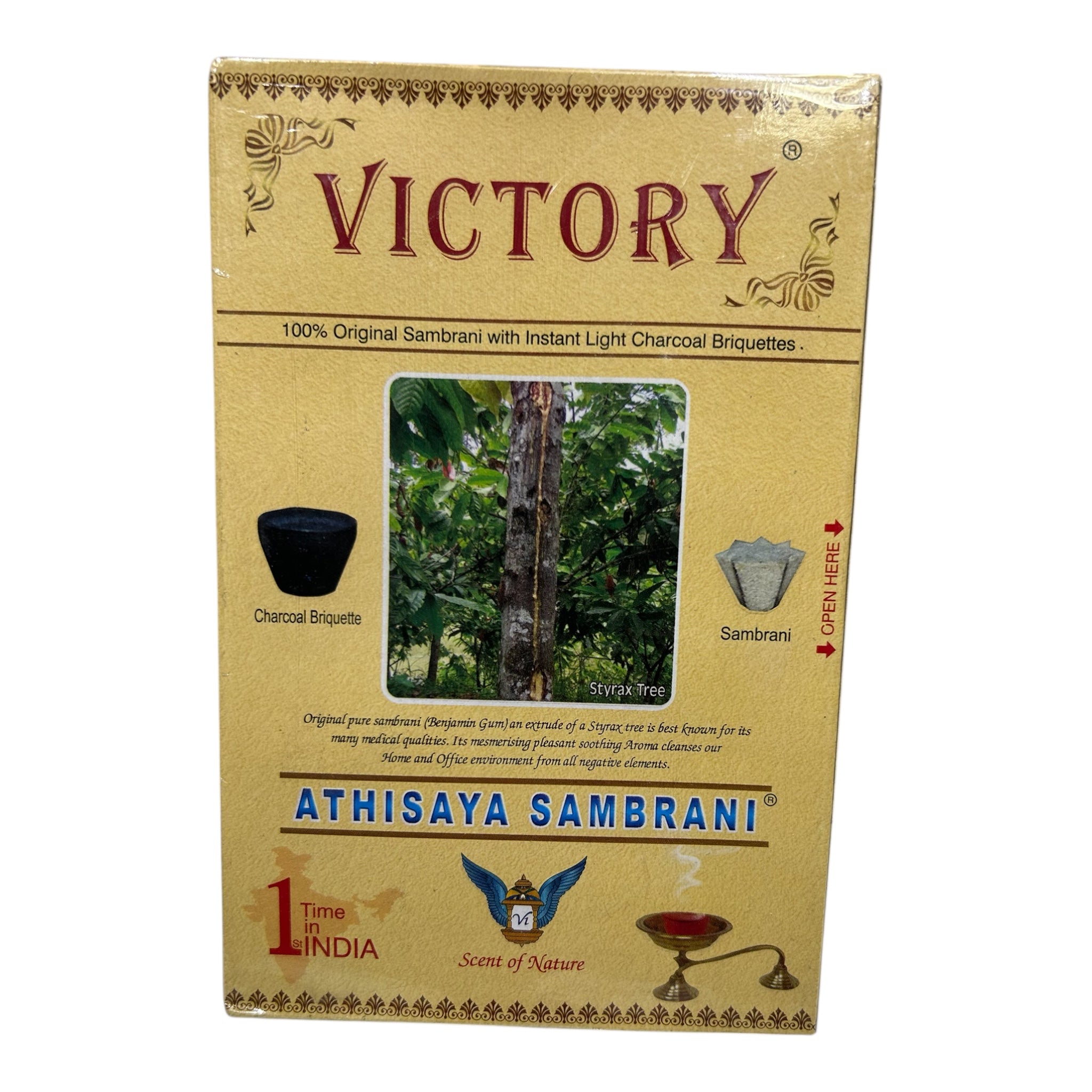 Victory Athisaya Sambrani Natural Dhoop Cups for Homam & Pooja அதிசய சாம்பிராணி