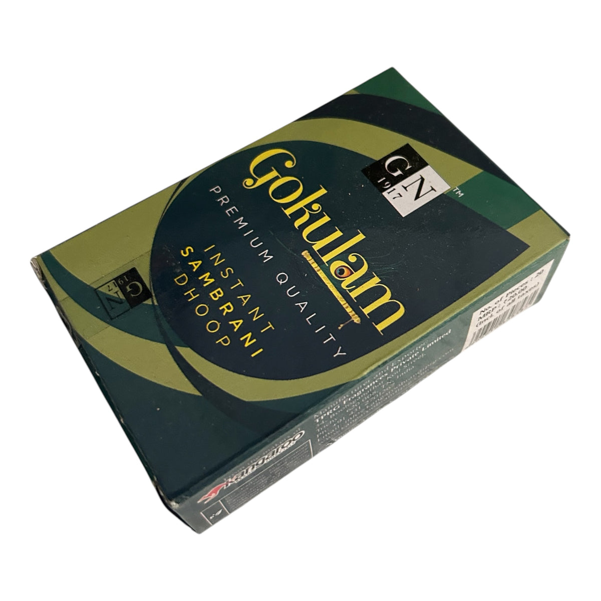 GN Gokulam Premium Quality Instant Sambrani Dhoop – A Peaceful Spaces