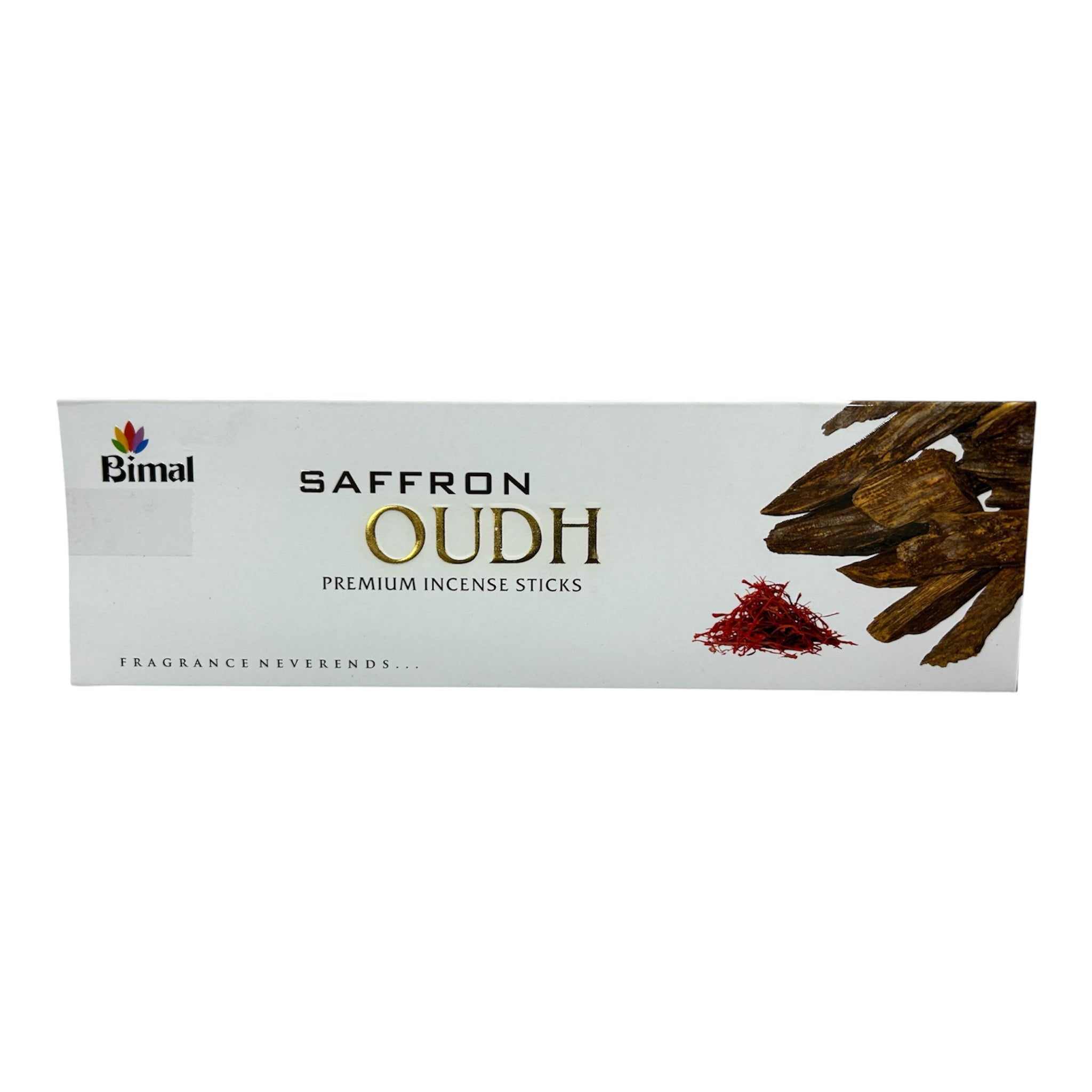 Bimal Saffron Oudh Premium Incense 25 Sticks - Aromatic Fragrance for Pooja and Gifting