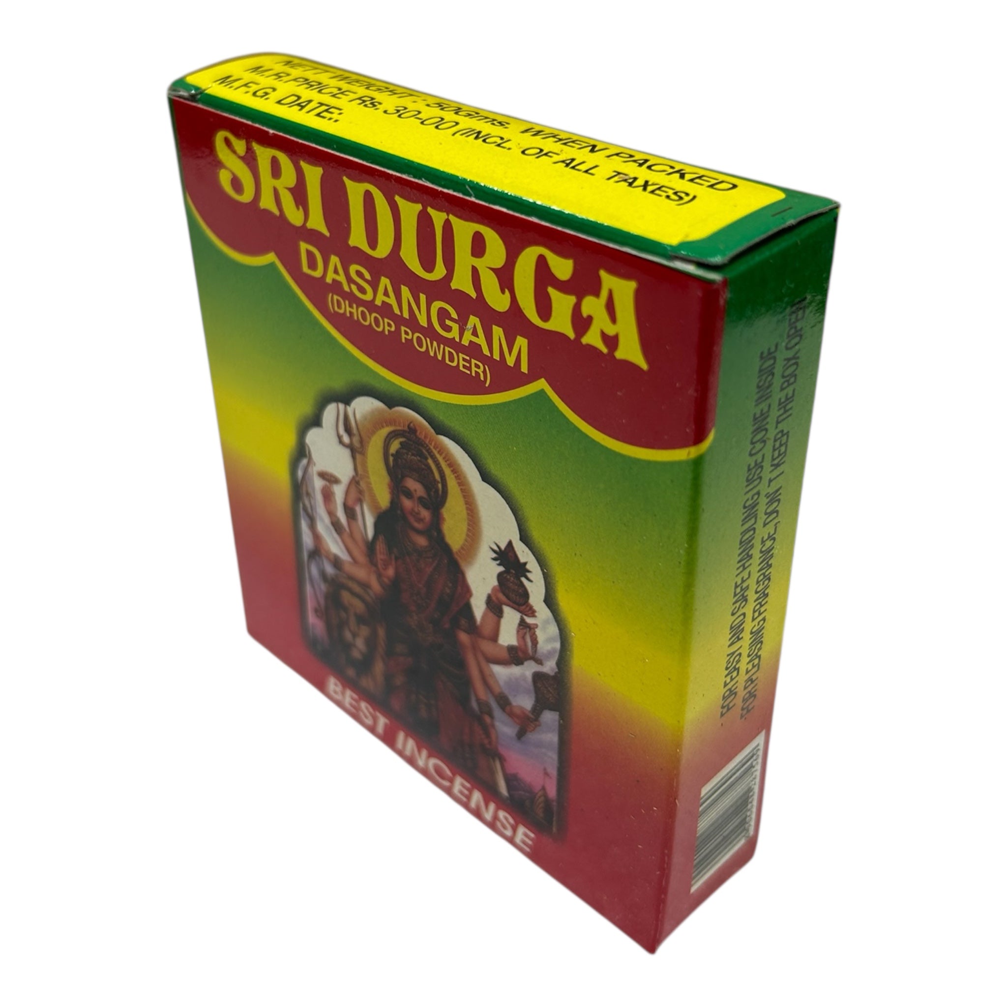 Sri Durga Dasangam Dhoop Powder – Traditional Herbal Blend for Pooja & Meditation