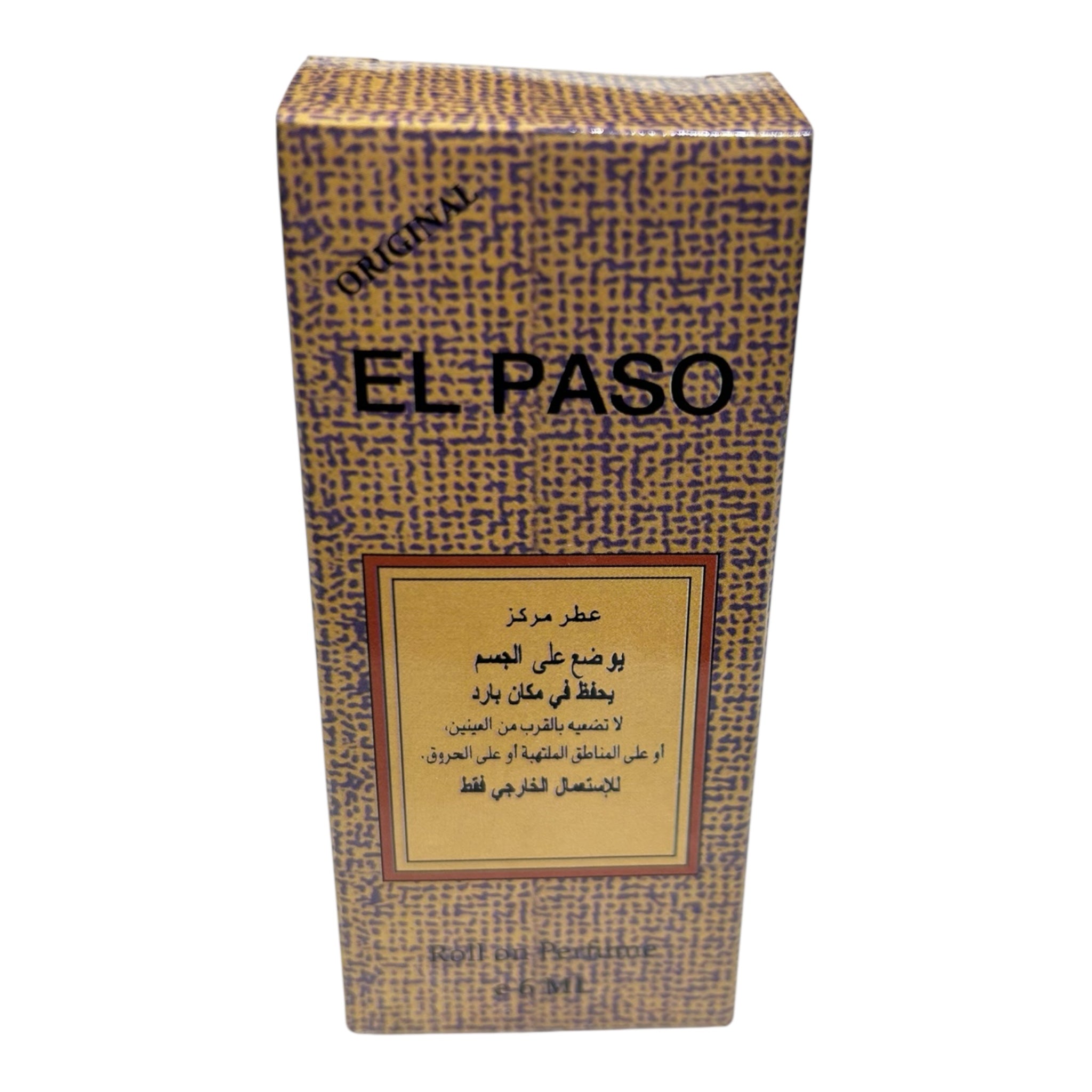 El Paso Roll-On Perfume 6ml – Long-Lasting, Travel-Friendly Fragrance for Men