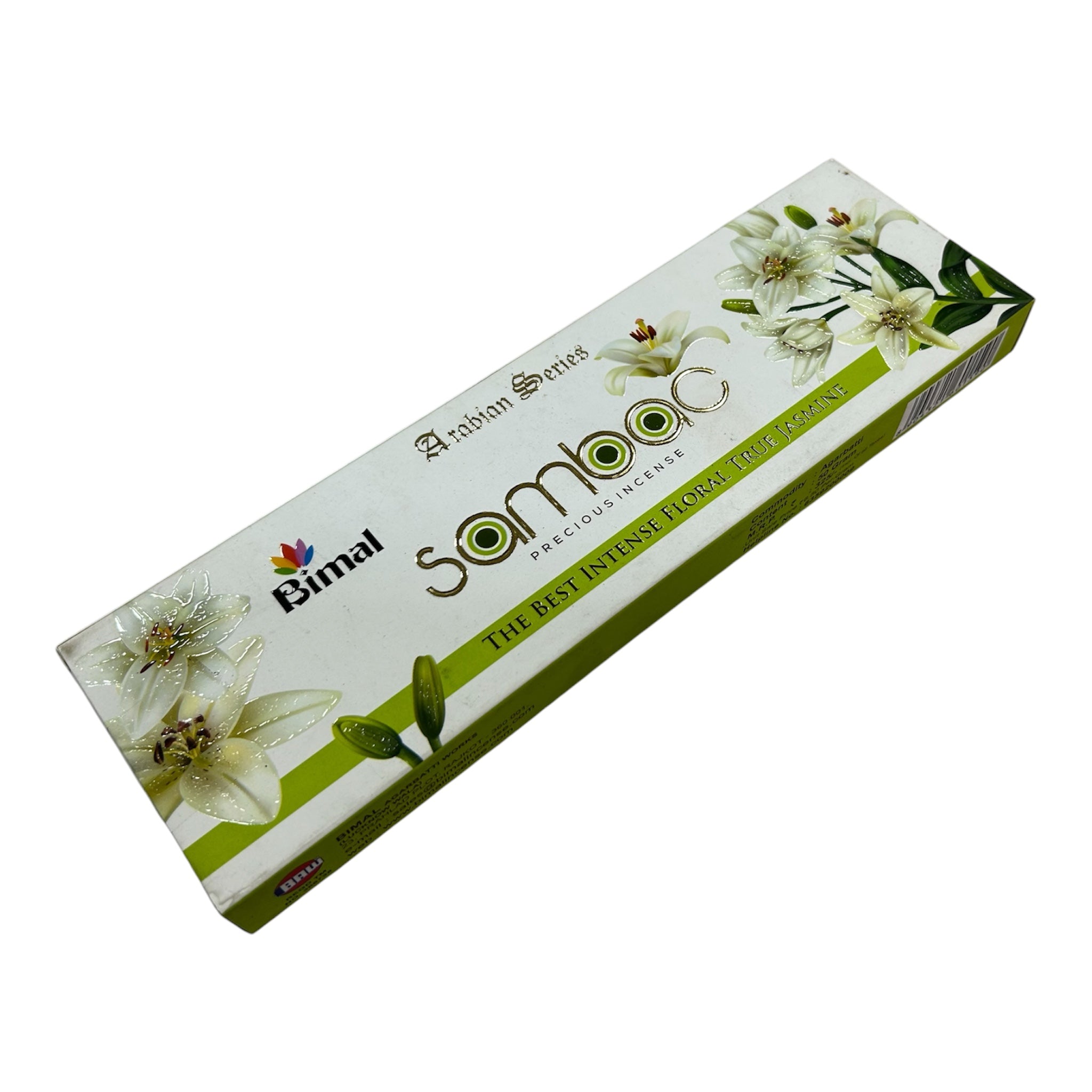 Bimal Sambac Precious Incense Sticks ( Arabian Series) - refined perfume inspired fragrance