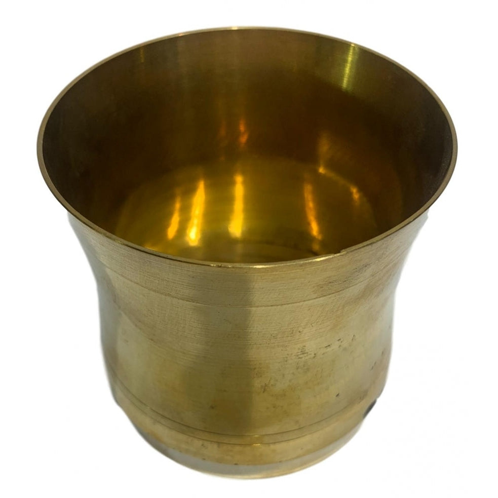 Pure Brass Broader Panchapathram size 3 inches Diameter