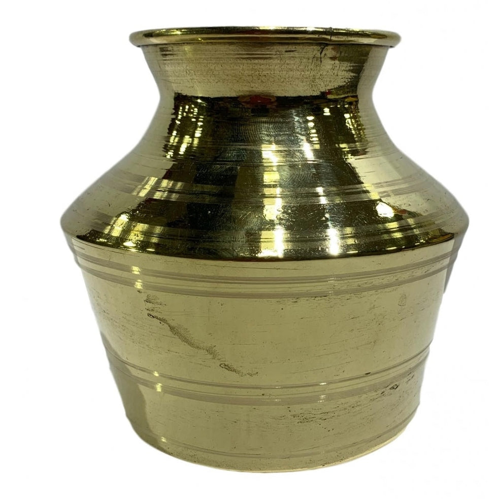 Brass Pooja Kalasam or Kudam or Pot No 1 Size 5.8 inches