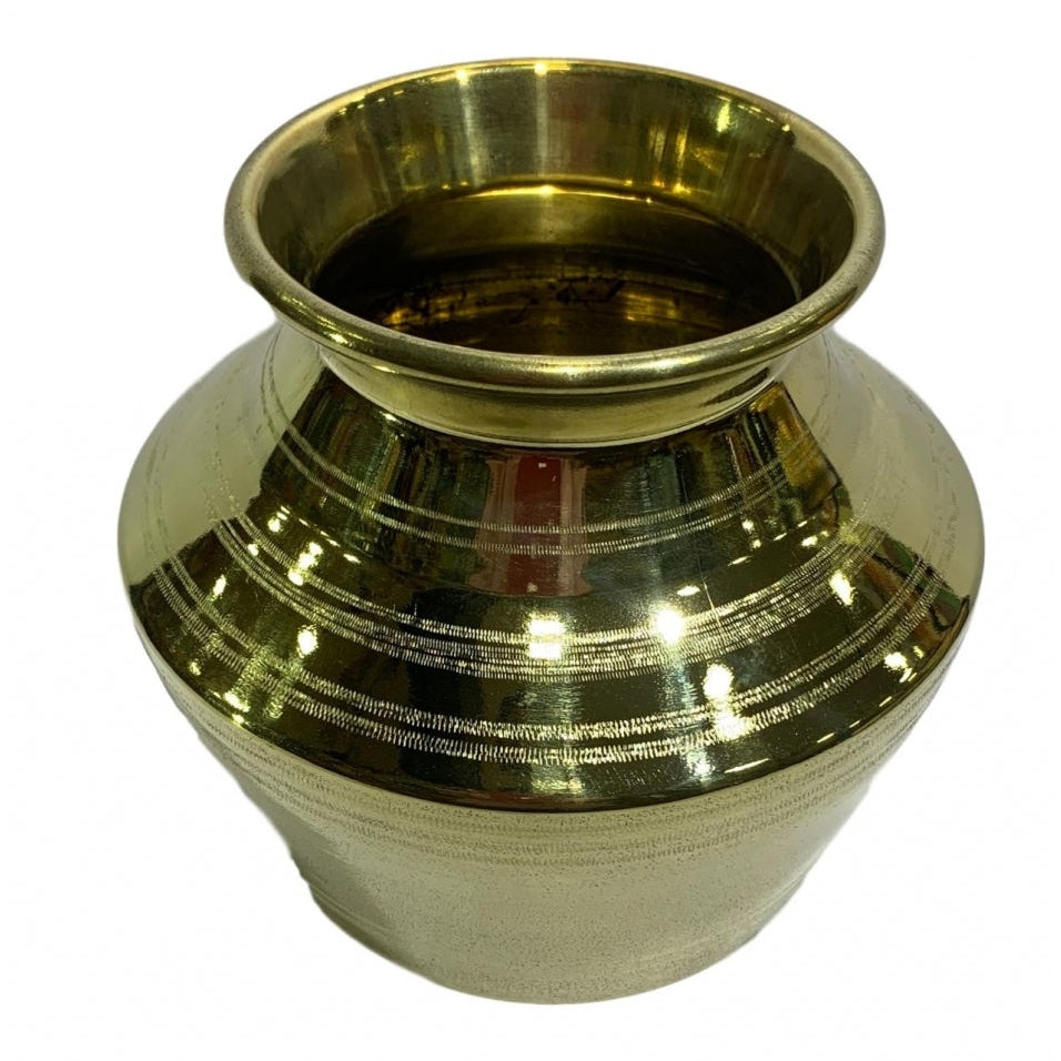 Brass Pooja Kalasam or Kudam or Pot No 2 size 6 inches