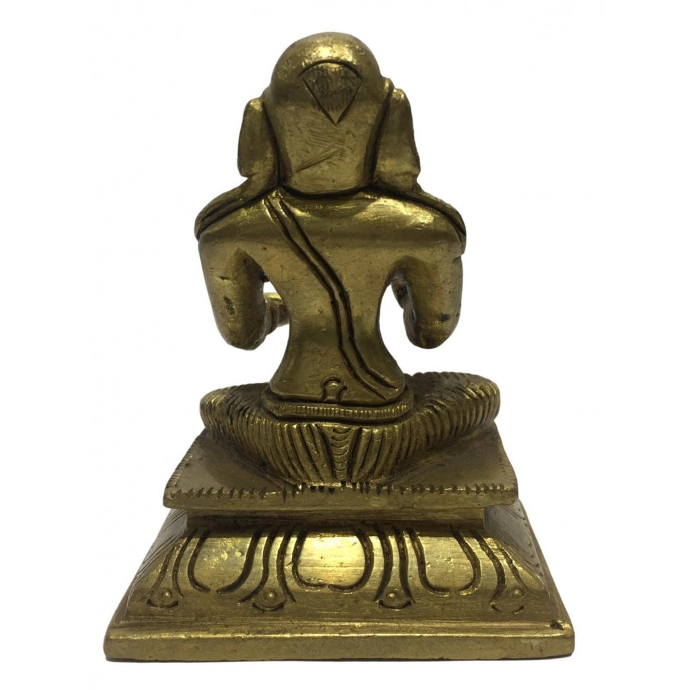 Swami Desikan Brass Antique 4 inch