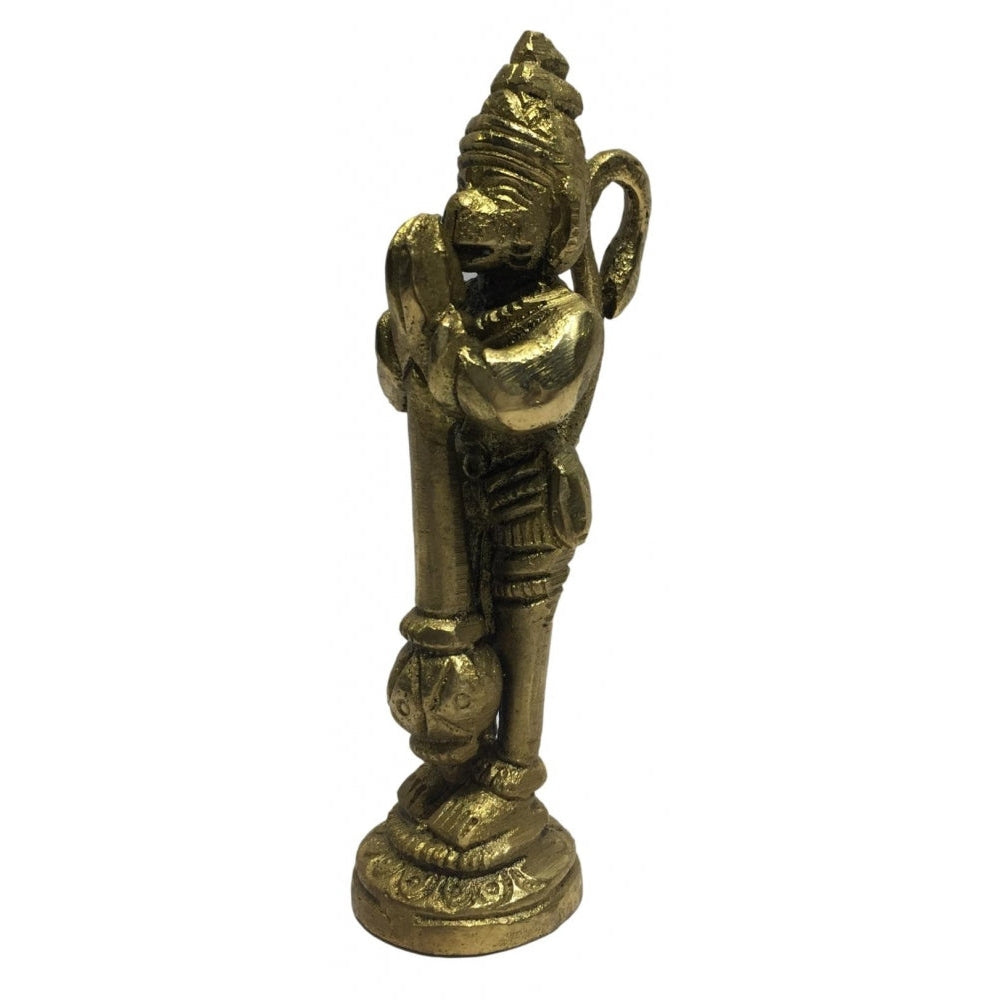 Welcome Hanuman Standing Brass Antique