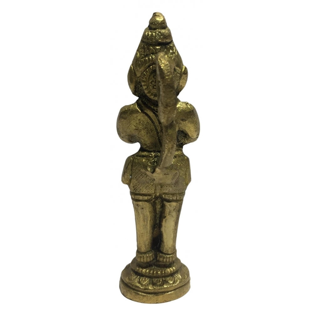 Welcome Hanuman Standing Brass Antique