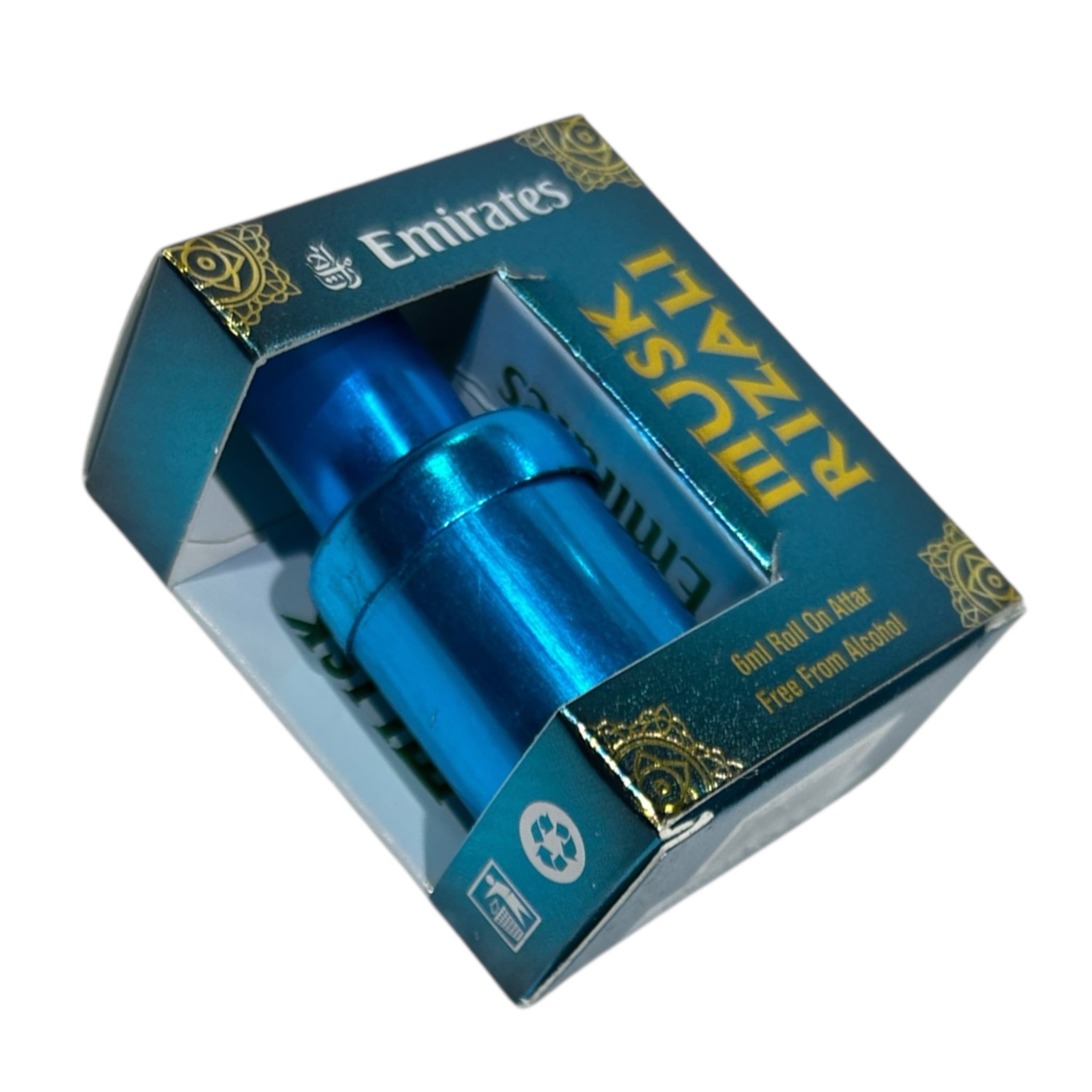Emirates Musk Rizali Roll On Attar 6 ml -Elegant Long Lasting Musk Perfume Oil for men & women