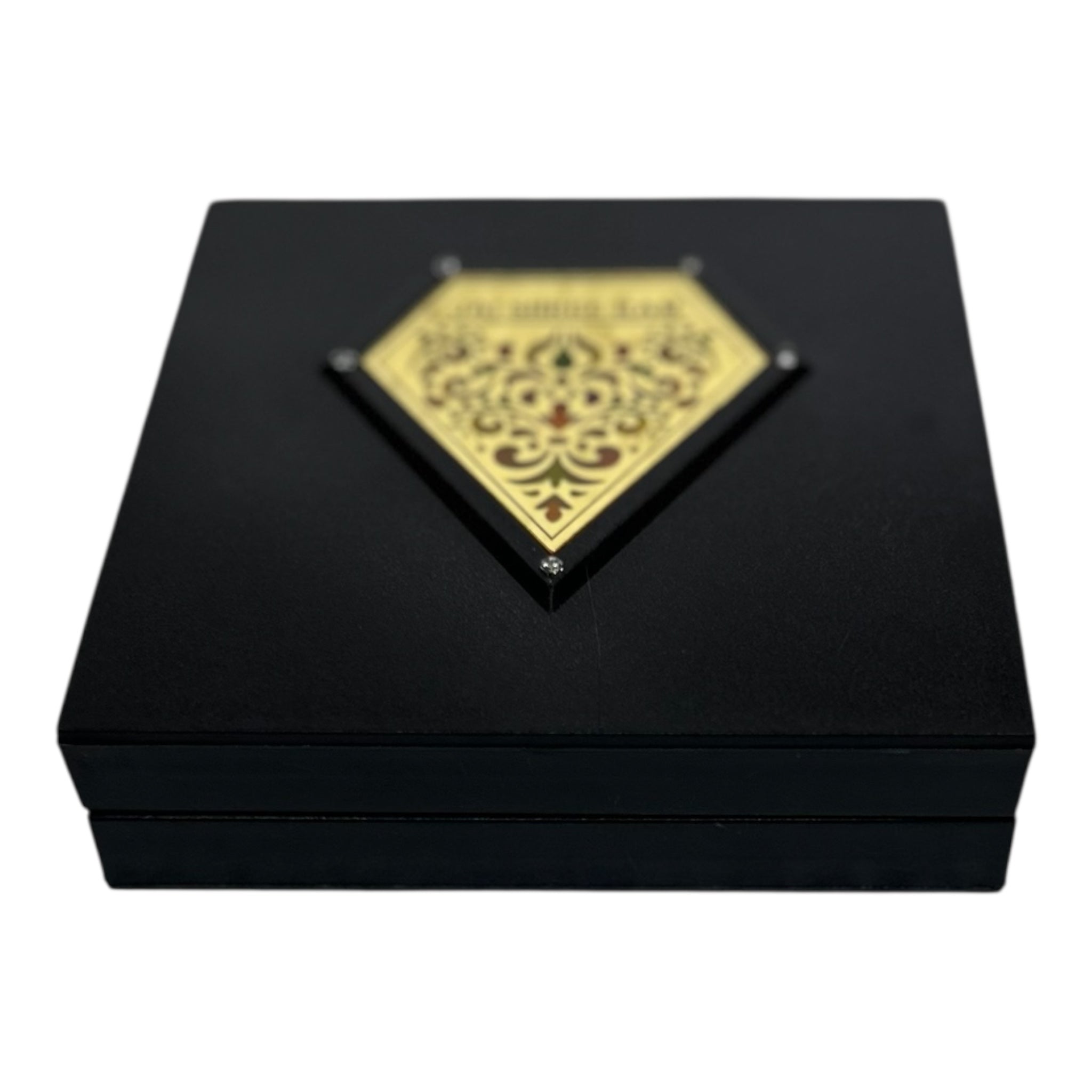 Goddess Varahi Amman Gold Plated Charan Box Corporate Gift 11 x 11 cm - Sacred Presentation for religious festivals
