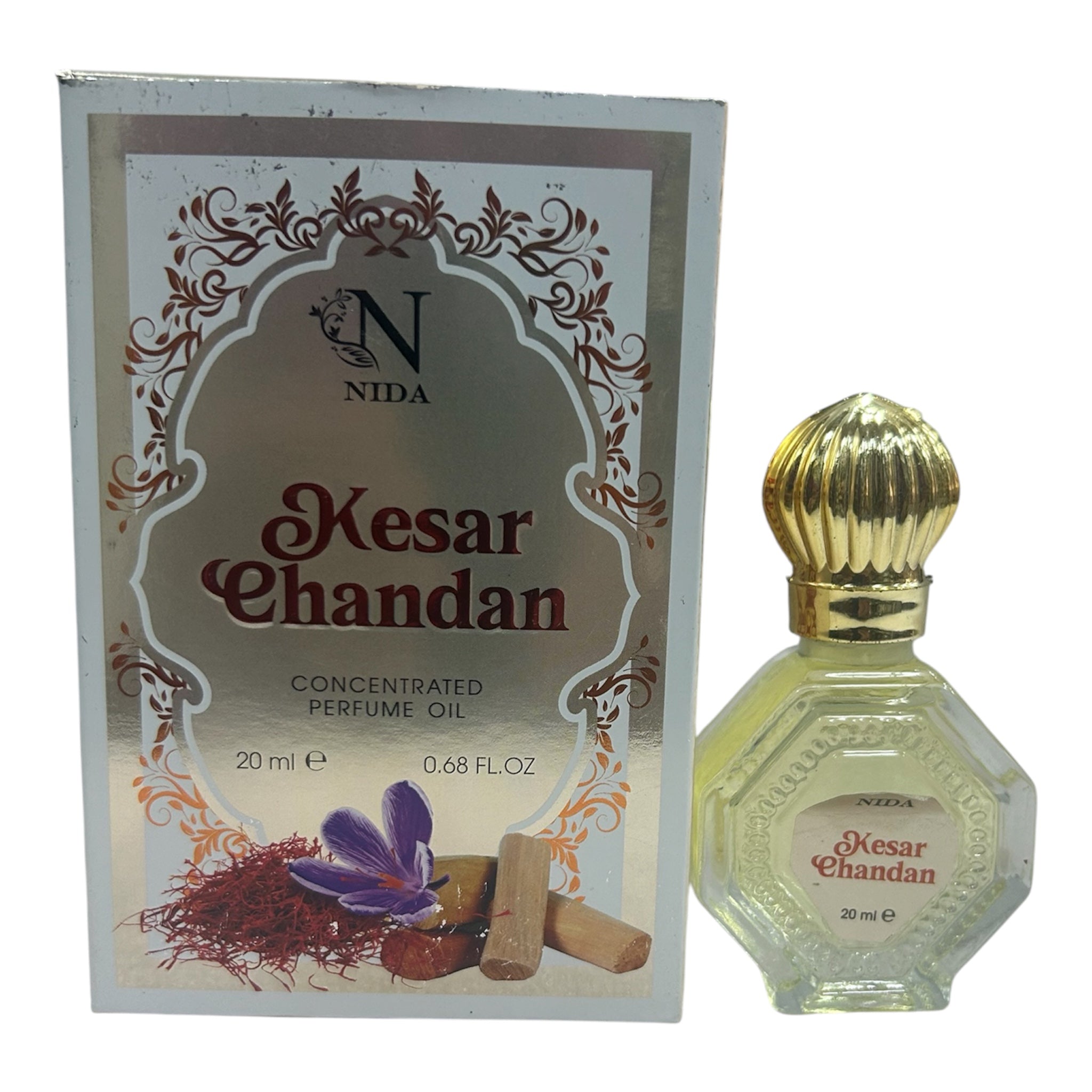 Nida Kesar Chandan Concentrated Perfume Oil