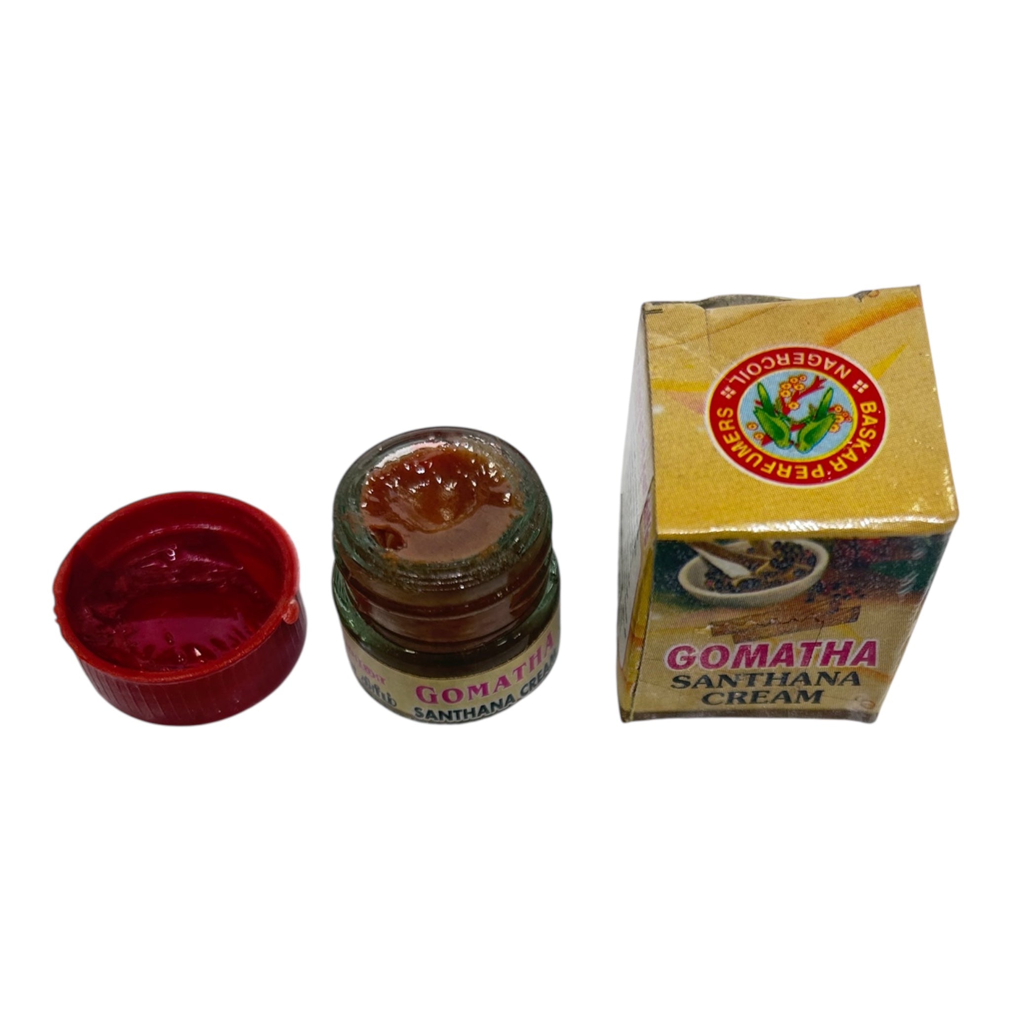 Gomatha Chandan Cream 3 gms – Traditional Natural Sandalwood Fragrance Cream for Daily Use கோமாதா சந்தன வாசனை களிம்பு