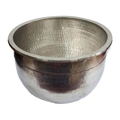 Traditional Eeya Chombu Kinnam Type / Eeya Tin Vessel / Rasam Cooking Eeya Pathram size 1 Litre