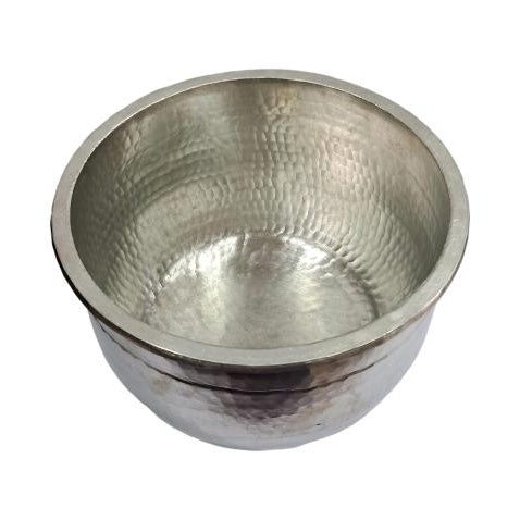 Traditional Eeya Chombu Kinnam Type / Eeya Tin Vessel / Rasam Cooking Eeya Pathram size 1 Litre