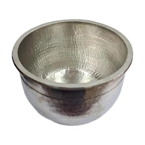 Traditional Eeya Chombu Kinnam Type / Eeya Tin Vessel / Rasam Cooking Eeya Pathram size 1 Litre