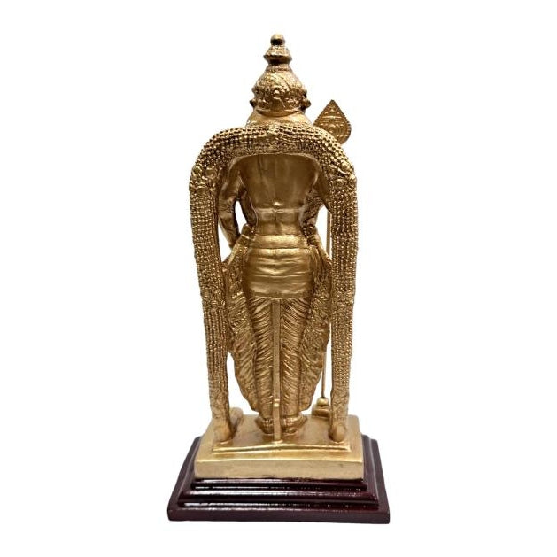 Malaysia Murugan standing Fibre Sculpture Size 7 inch / முருகன் பெரிய சிலை