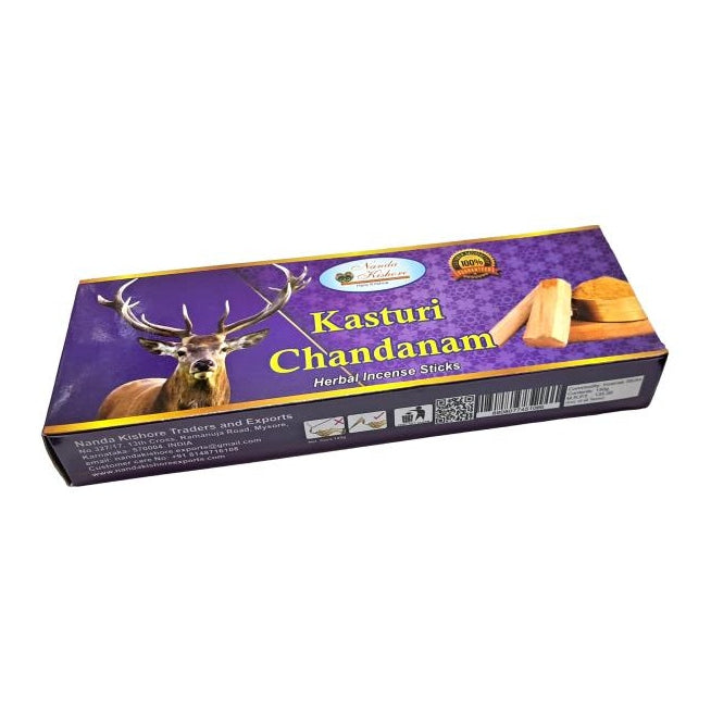 Nanda Kishore Kasturi Chandanam Incense Sticks