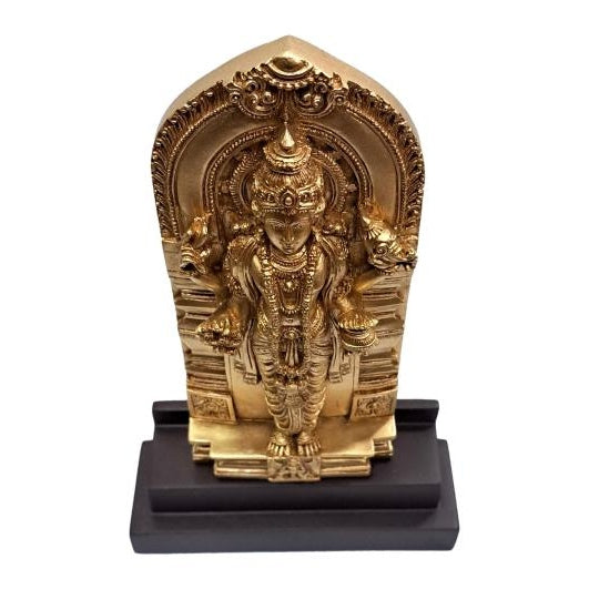 Sri Dhanvanthri Bagwan Lord of Medicine / Health Fibre Figurine Decorative Showpiece Size 8.5 inch