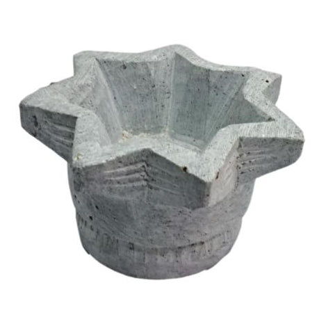 Soapstone Star Type agal Vilakku / Traditional Lamp