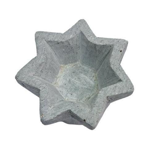 Soapstone Star Type agal Vilakku / Traditional Lamp