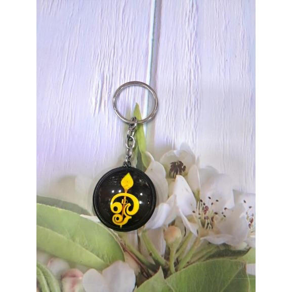 Mayil Murugan Double Side Metal Key Chain