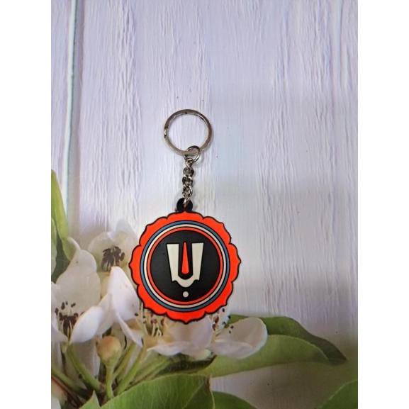 Thenkalai Thiruman Kappu Rubber Key Chain