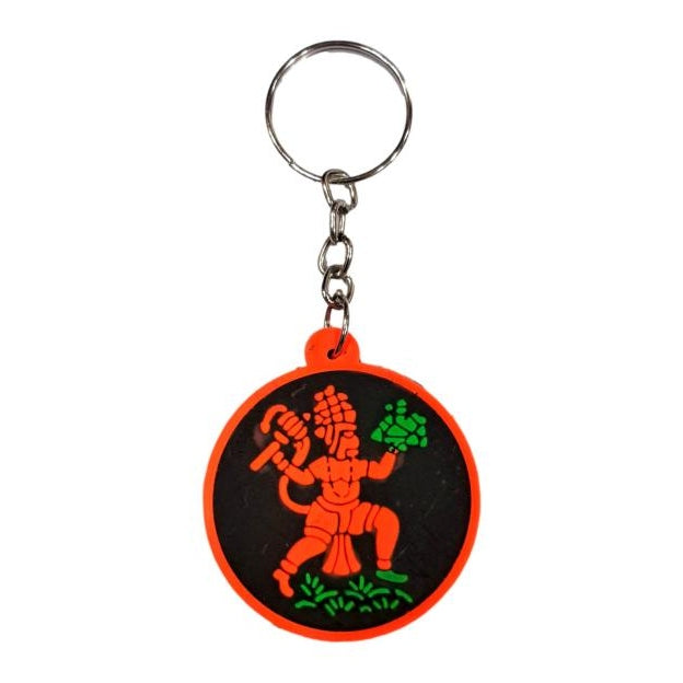 Sanjeevini Hanuman Rubber Key Chain