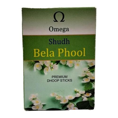 Omega Shudh Bela Phool Premium Dhoop Sticks