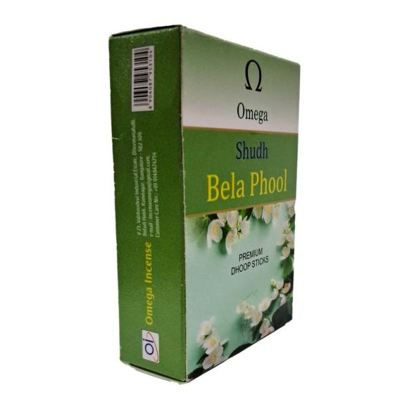 Omega Shudh Bela Phool Premium Dhoop Sticks