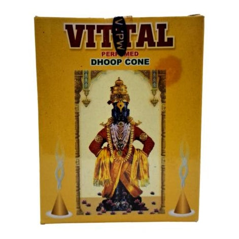 Vittal Dhoop Cone - 15 pcs