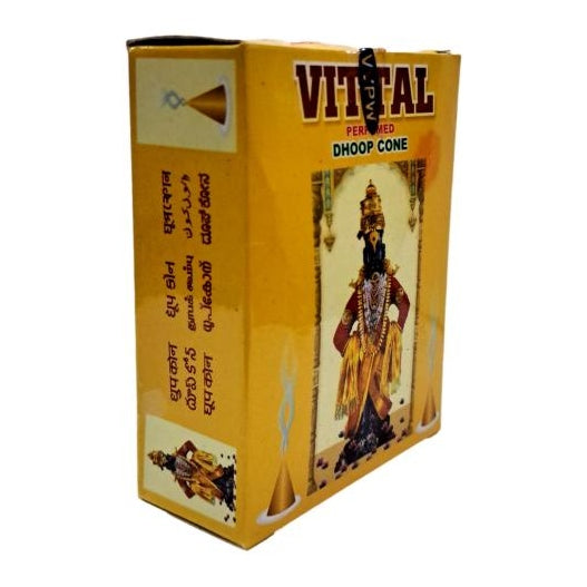 Vittal Dhoop Cone - 15 pcs