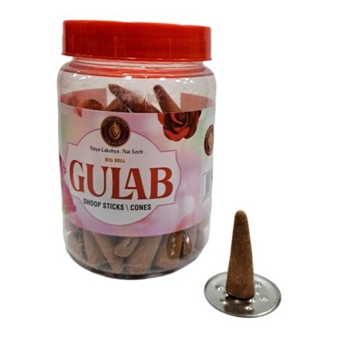 Big Bell Gulab Dhoop Sticks / Cones