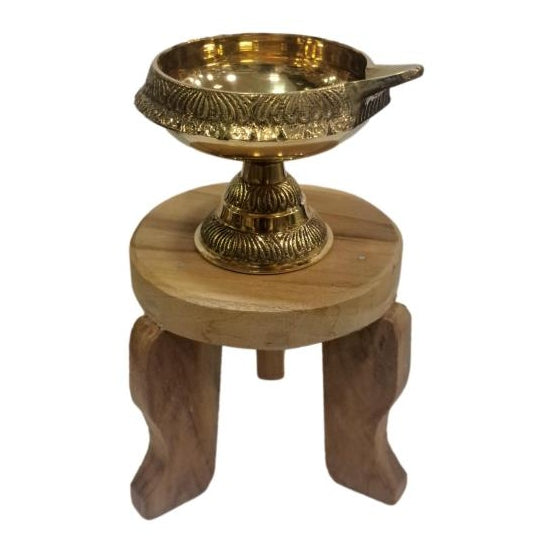 Wooden Maanai / Lamp Stand / Deity and Pooja Stand