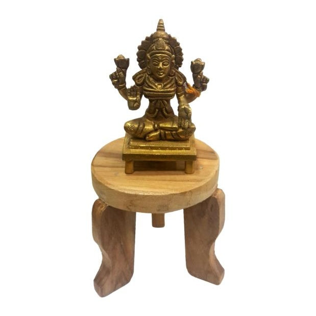 Wooden Maanai / Lamp Stand / Deity and Pooja Stand