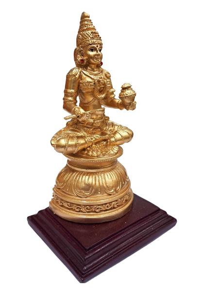 Annapoorani Fibre Polyresin Figurine Decorative Showpiece Gift Size 7 Inches