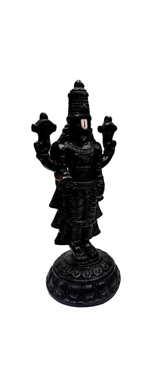 Thirupathi Srinivasa Perumal Polyresin Figurine Decorative Showpiece Gift Size 8 inch