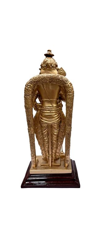 Malaysia Murugan standing Fibre Sculpture Size 9.5 inch / முருகன் பெரிய சிலை