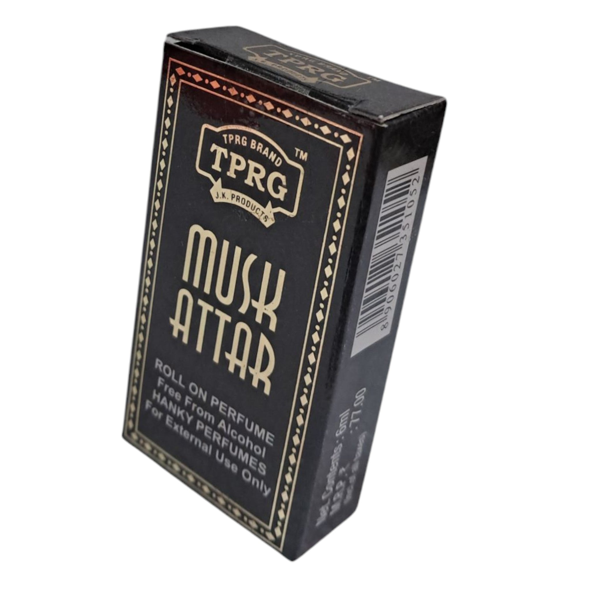 TPRG Musk Attar Alcohol Free Roll On Perfume 6 ml  Sweet & Warm Fragrance for Men & Women