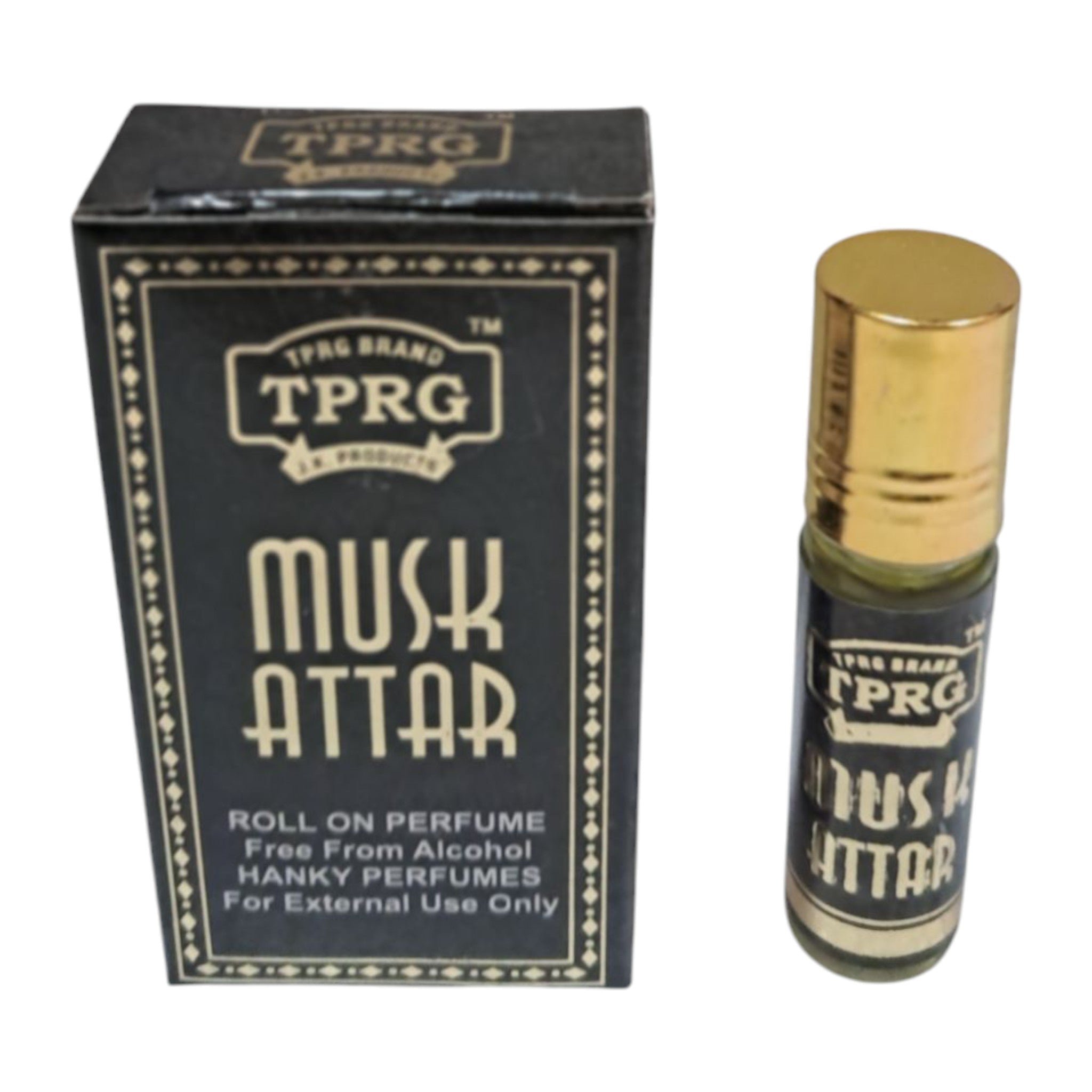 TPRG Musk Attar Alcohol Free Roll On Perfume 6 ml  Sweet & Warm Fragrance for Men & Women