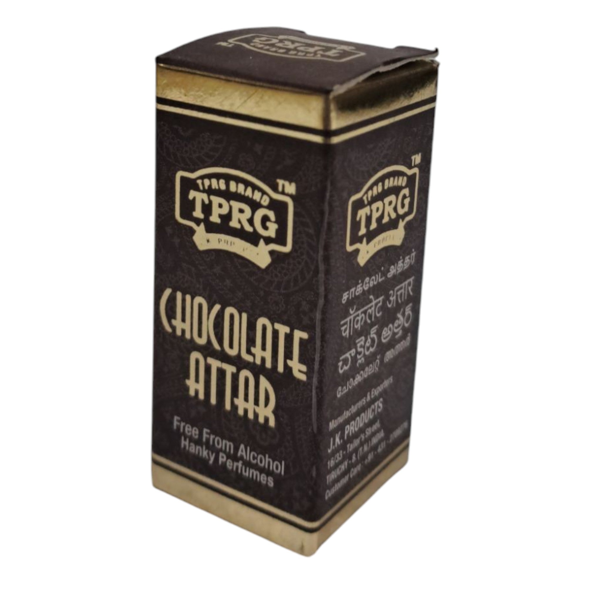 TPRG Chocolate Attar 3ml is alcohol-free, long-lasting & perfect for daily wear by men and women.