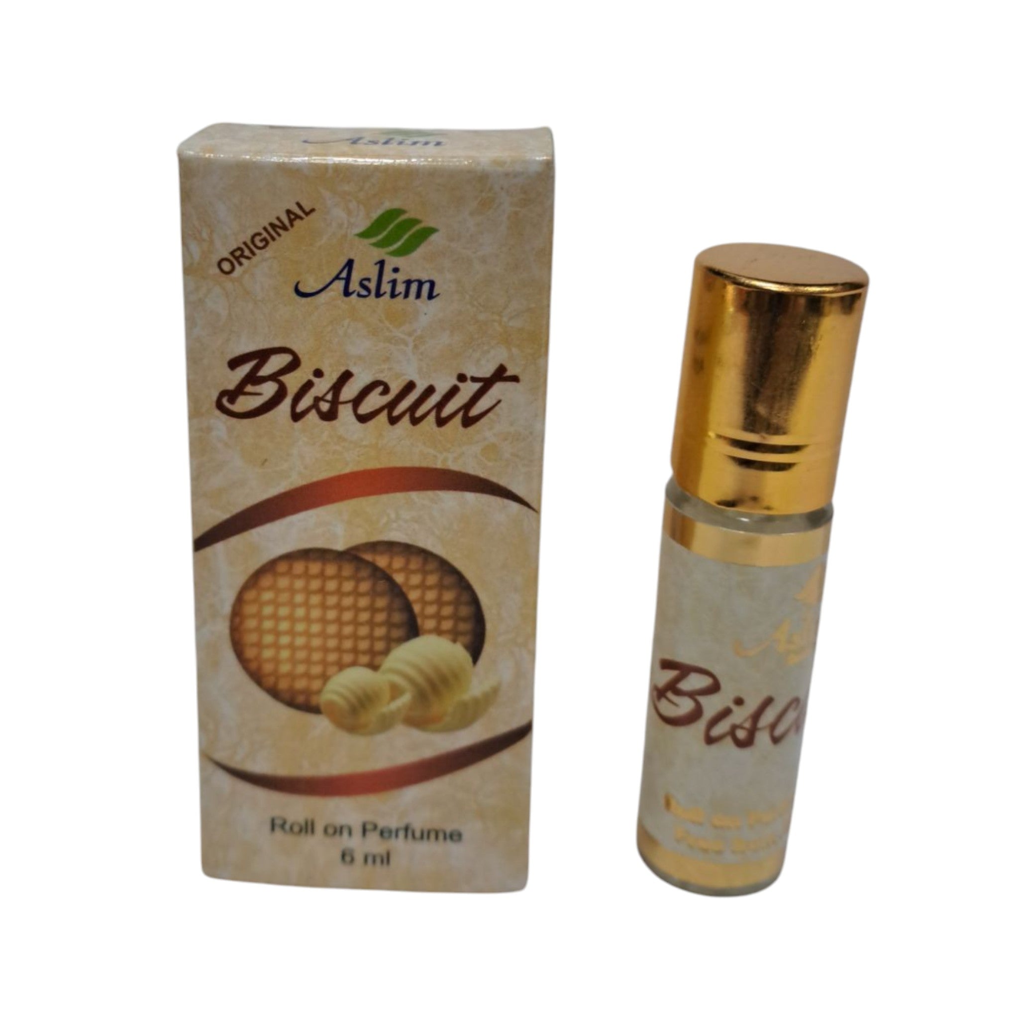 Aslim Original Biscuit Roll On Perfume 6 ml