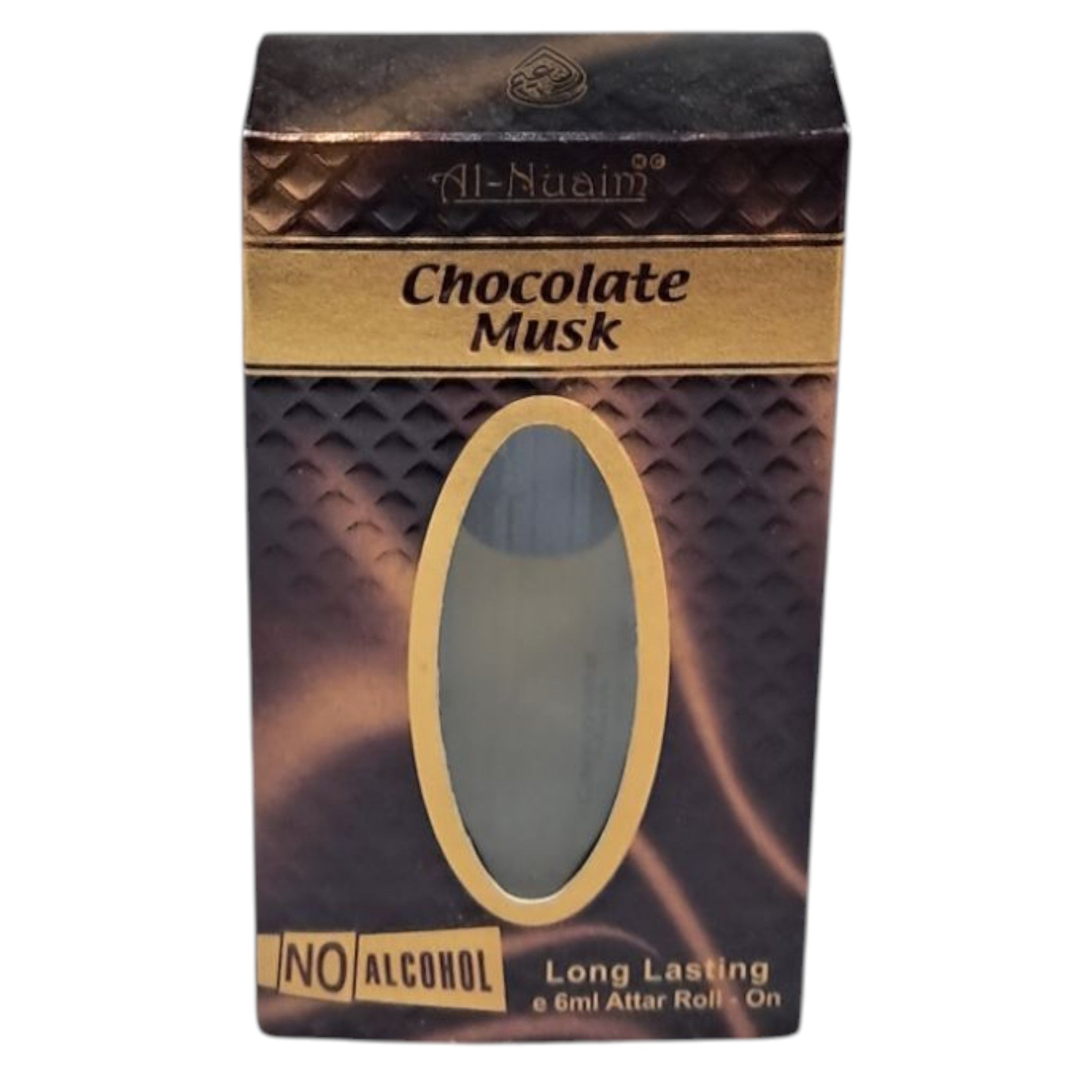 Al-Nuaim Chocolate Musk Attar 6ml – Alcohol-Free Sweet & Musky Perfume Oil for Men & Women