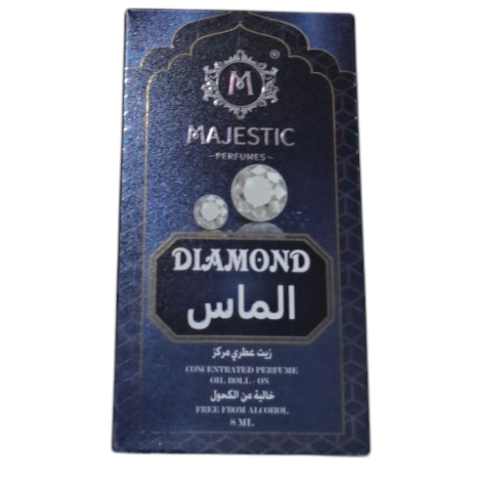 Majestic Perfume Diamond Attar – Long-Lasting Alcohol-Free Fragrance Arabian Scent Oil