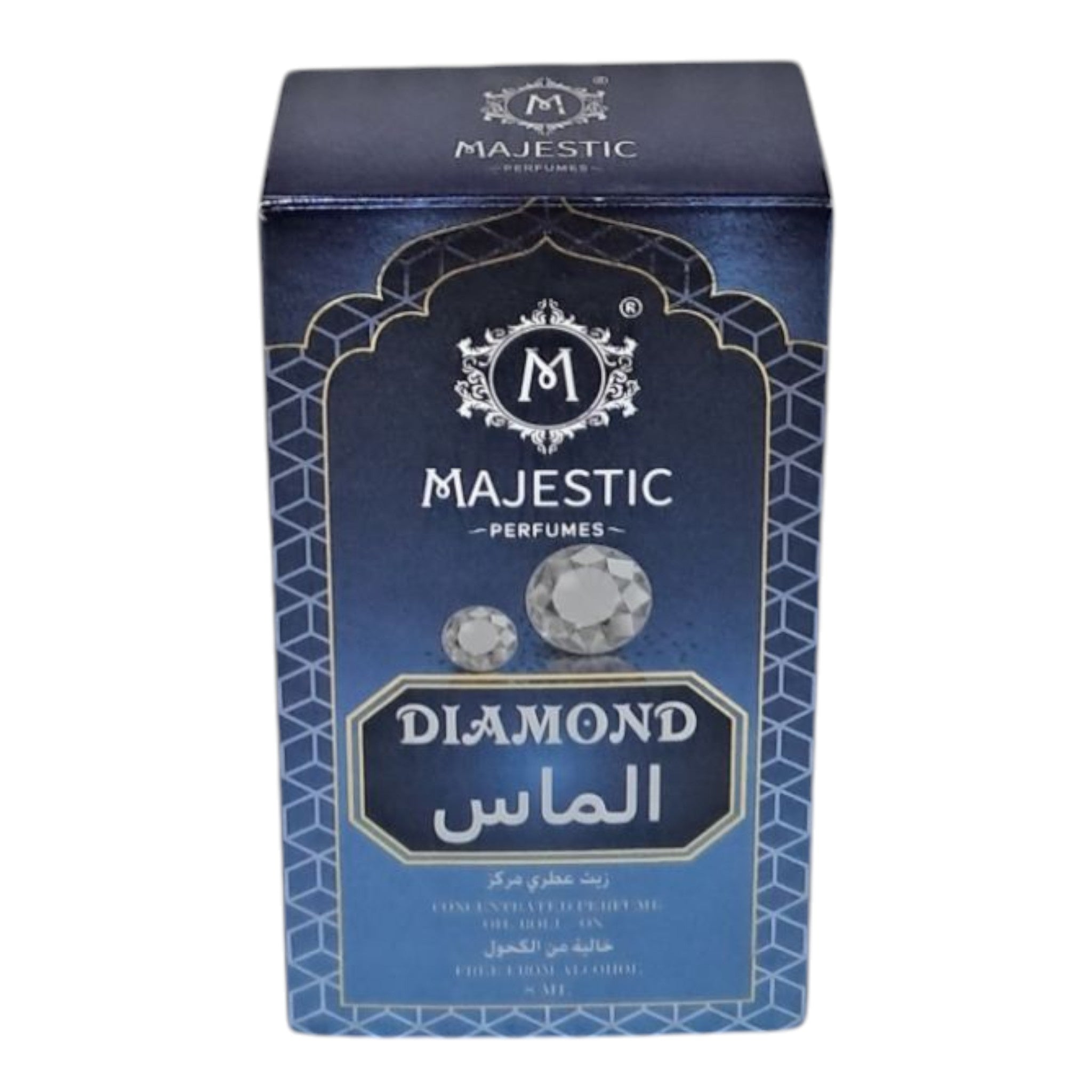 Majestic Perfume Diamond Attar – Long-Lasting Alcohol-Free Fragrance Arabian Scent Oil