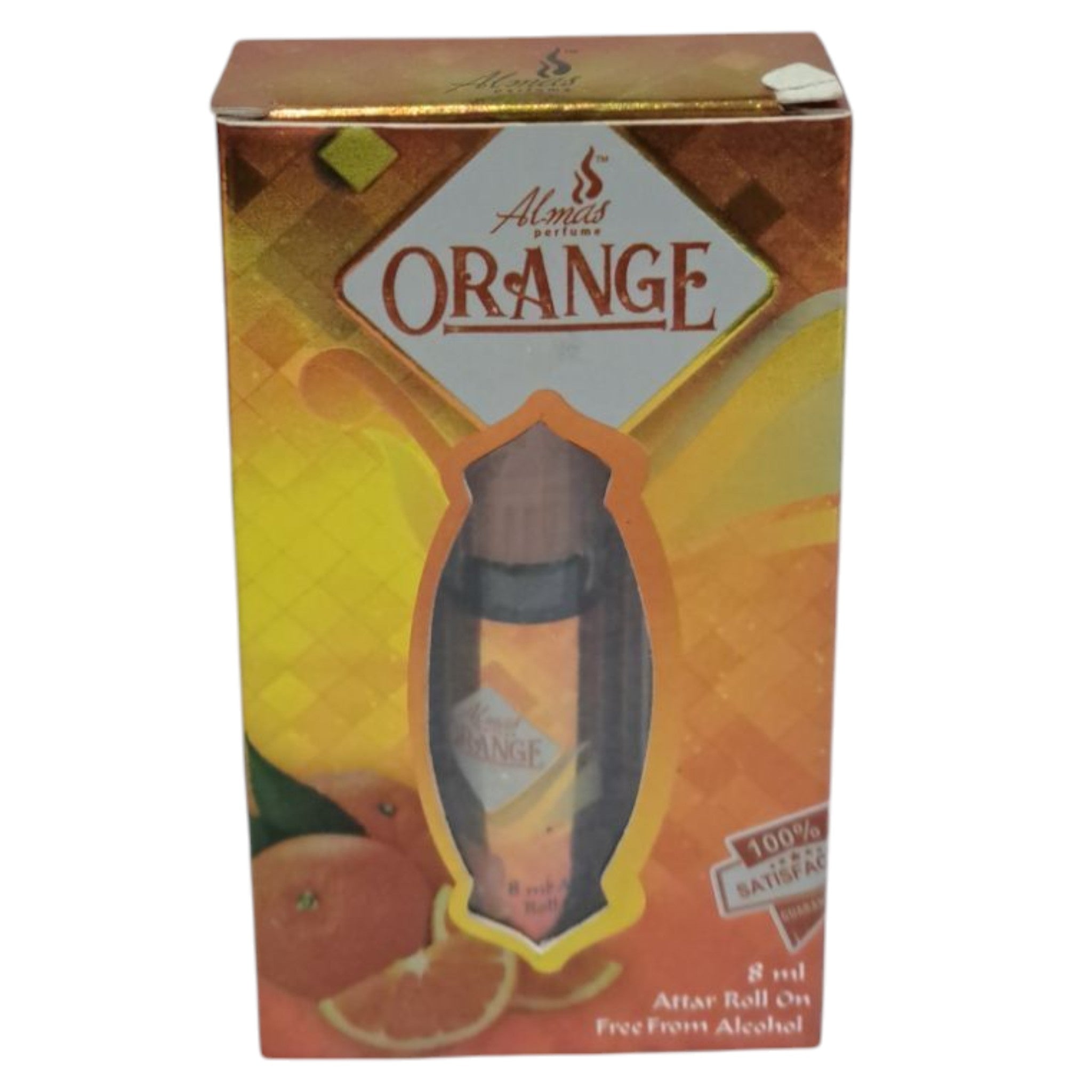 Almas Orange Attar Alcohol Free Roll On 8 ml