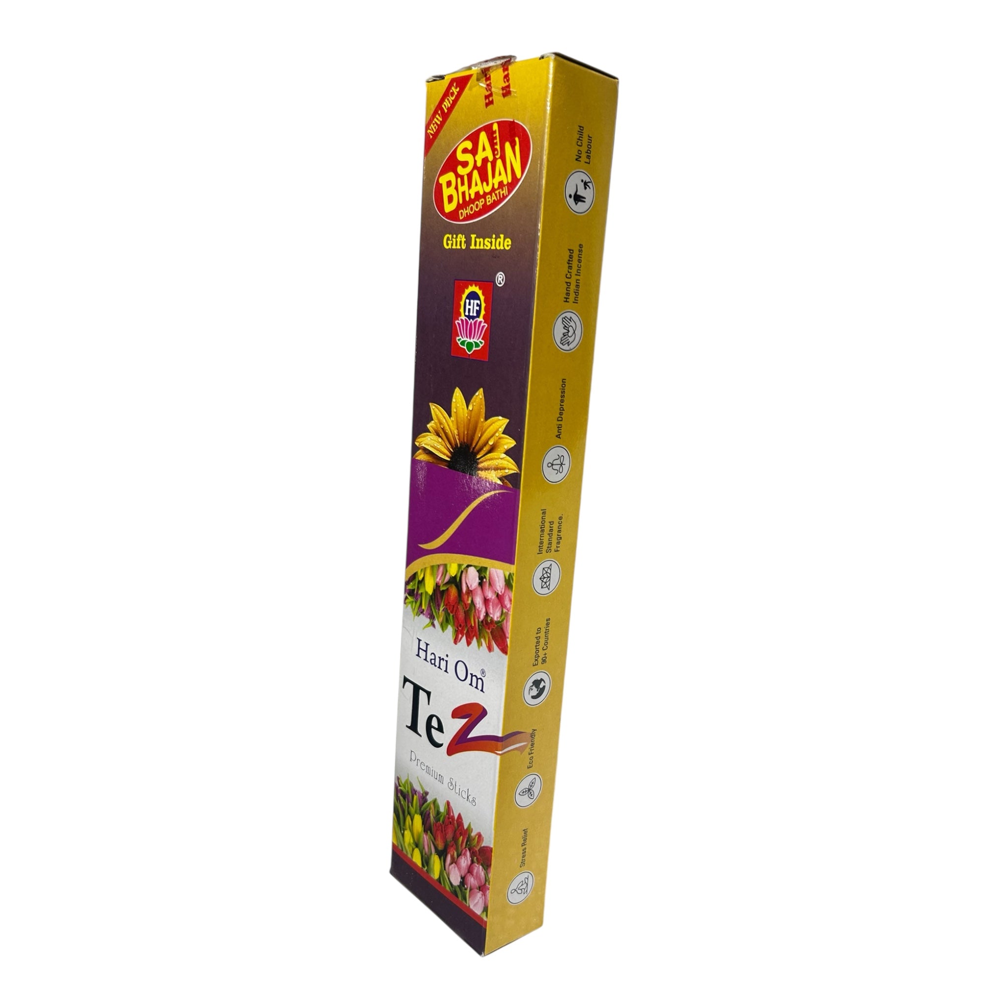 Hari Om Sai Bhajan Tez premium Sticks - Power Packed Fragrance for Powerful Pooja & Bhajan
