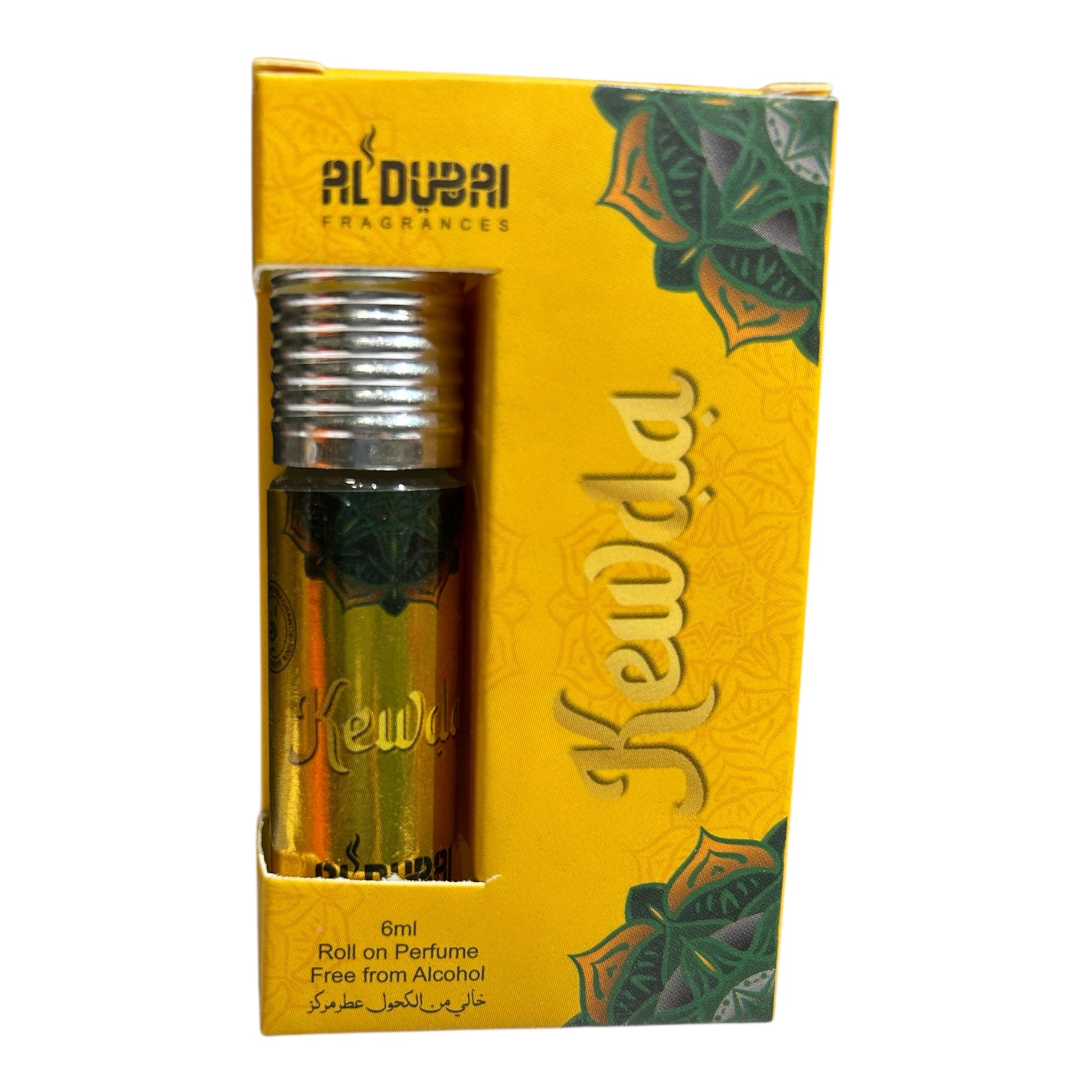 Al Dubai Kewda Attar 6ml Refreshing Floral Alcohol-Free Perfume Oil for Men & Women தாழம்பூ வாசனை திரவியம்